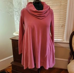 Soft Surroundings Pink Tunic size M